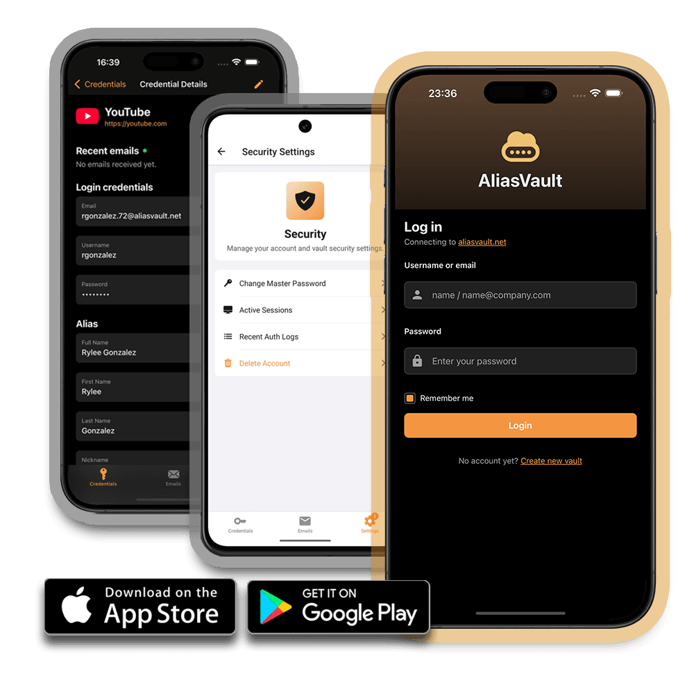 AliasVault Mobile Apps